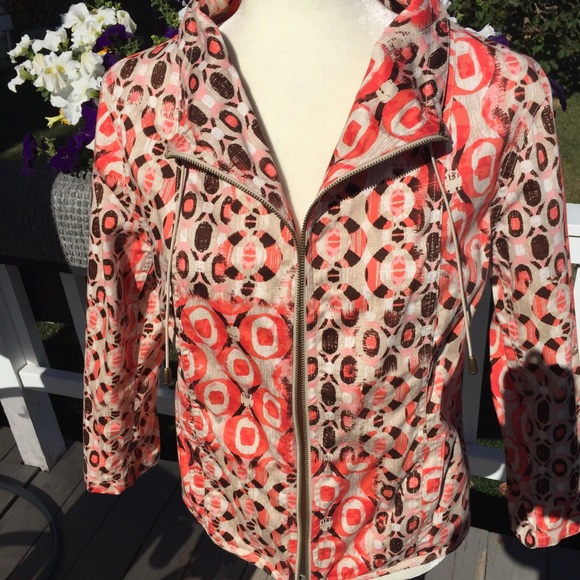 Ruby Rd Geometric Jacket.  size 12 - Picture 4 of 7